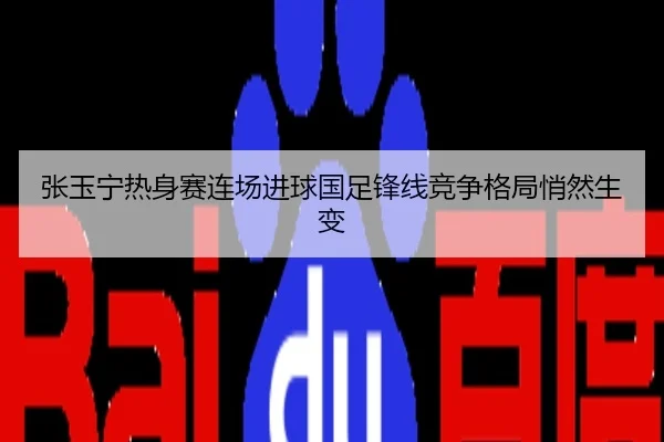 张玉宁热身赛连场进球国足锋线竞争格局悄然生变
